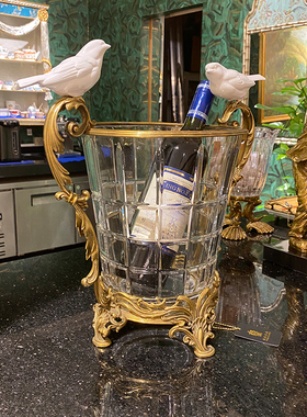 茱莉安水晶法式客厅小鸟