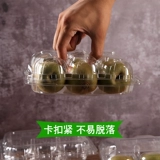 Одноразовый прозрачный PET56 Странная фруктовая упаковочная коробка 8 Kiwi Mango Lemon Fresh -Pressing Box Пластинка