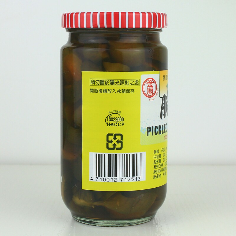 金兰脆瓜396g 黑瓜黄瓜花瓜酱菜香脆清甜台湾进口特产全素美食 台味兴商行 淘优券 金兰脆瓜396g 黑瓜黄瓜花瓜酱菜香脆清甜台湾进口特产全素美食 台味兴商行 淘优券