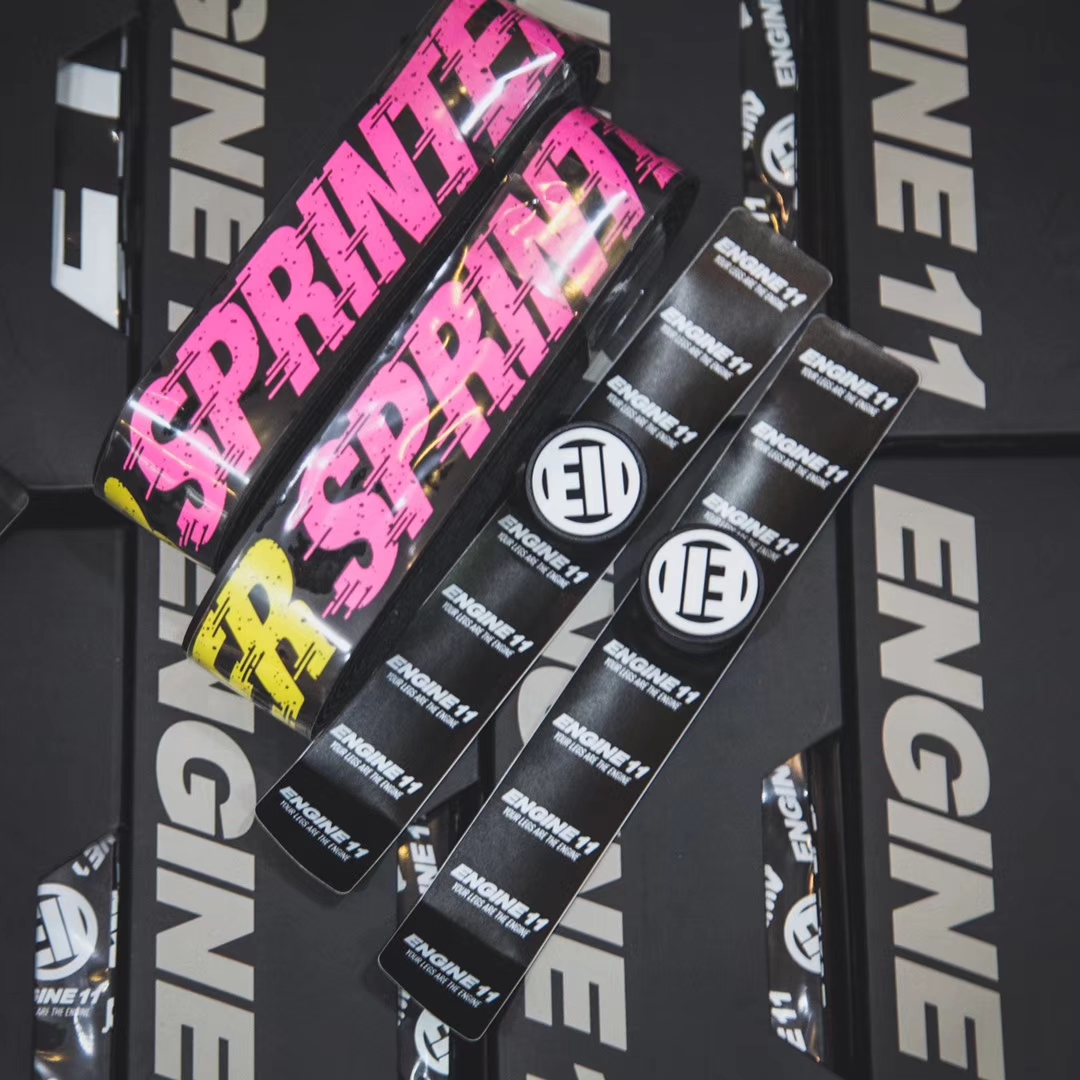 ENGINE11 死飞公路自行车 条纹把带绑带把套皮带全速力 粉色彩色 - 图2