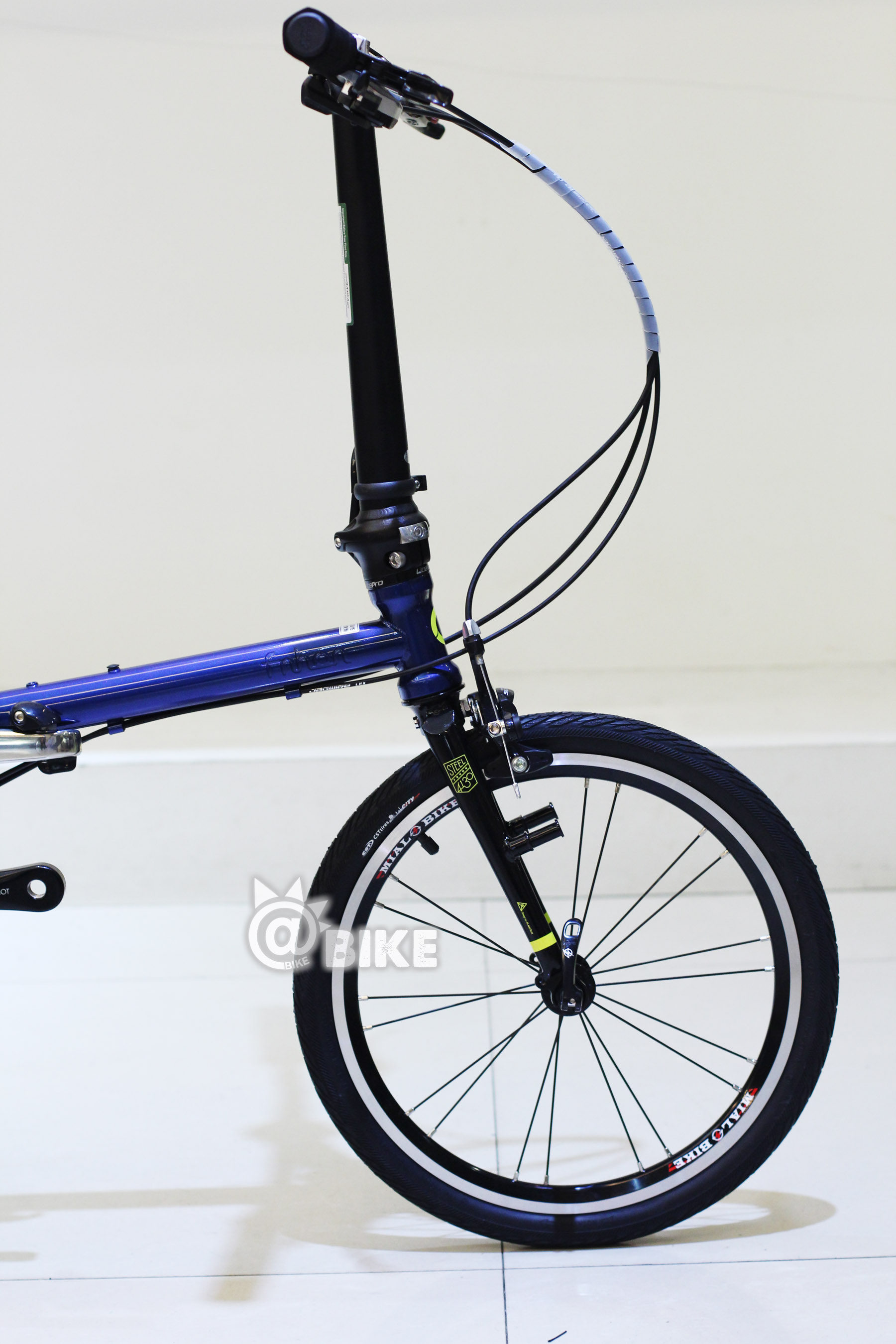 bike 风行fgc1611蚂蚁脚 4130 钢架 折叠车9速变速 宝蓝色