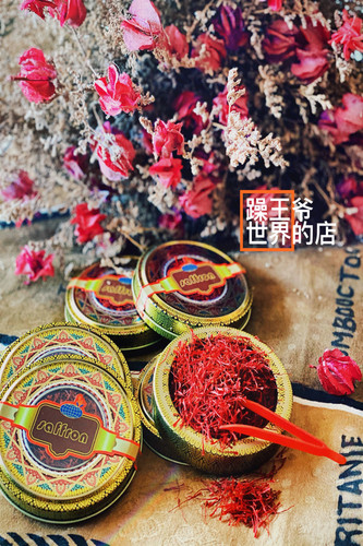 伊朗特级红花saffron5克铁盒装 - 图0
