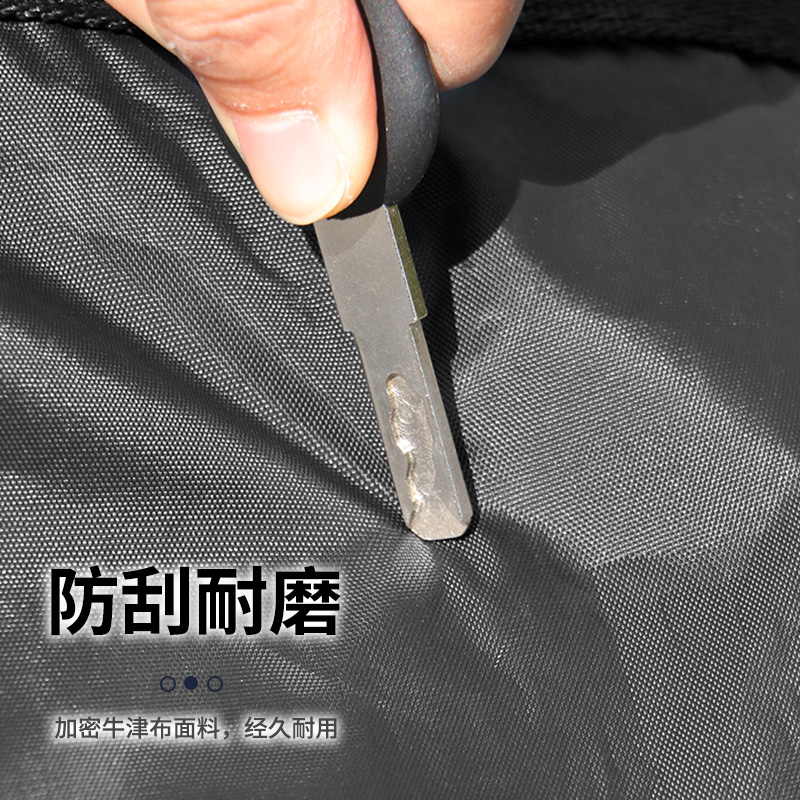 户外便携式防水隔热摩托车头盔包密码锁防盗袋加厚骑行装备收纳袋-图0