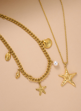 【DASEIN】2025新风潮新中式优雅极简OOTD辣妹海洋之家珍珠项链