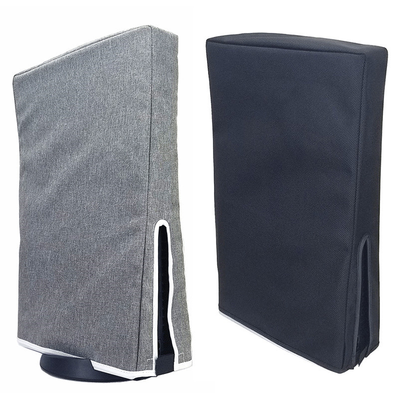 ps5防尘罩游戏主机slim保护套防潮Pro简约布套光驱数字版通用横版 - 图0