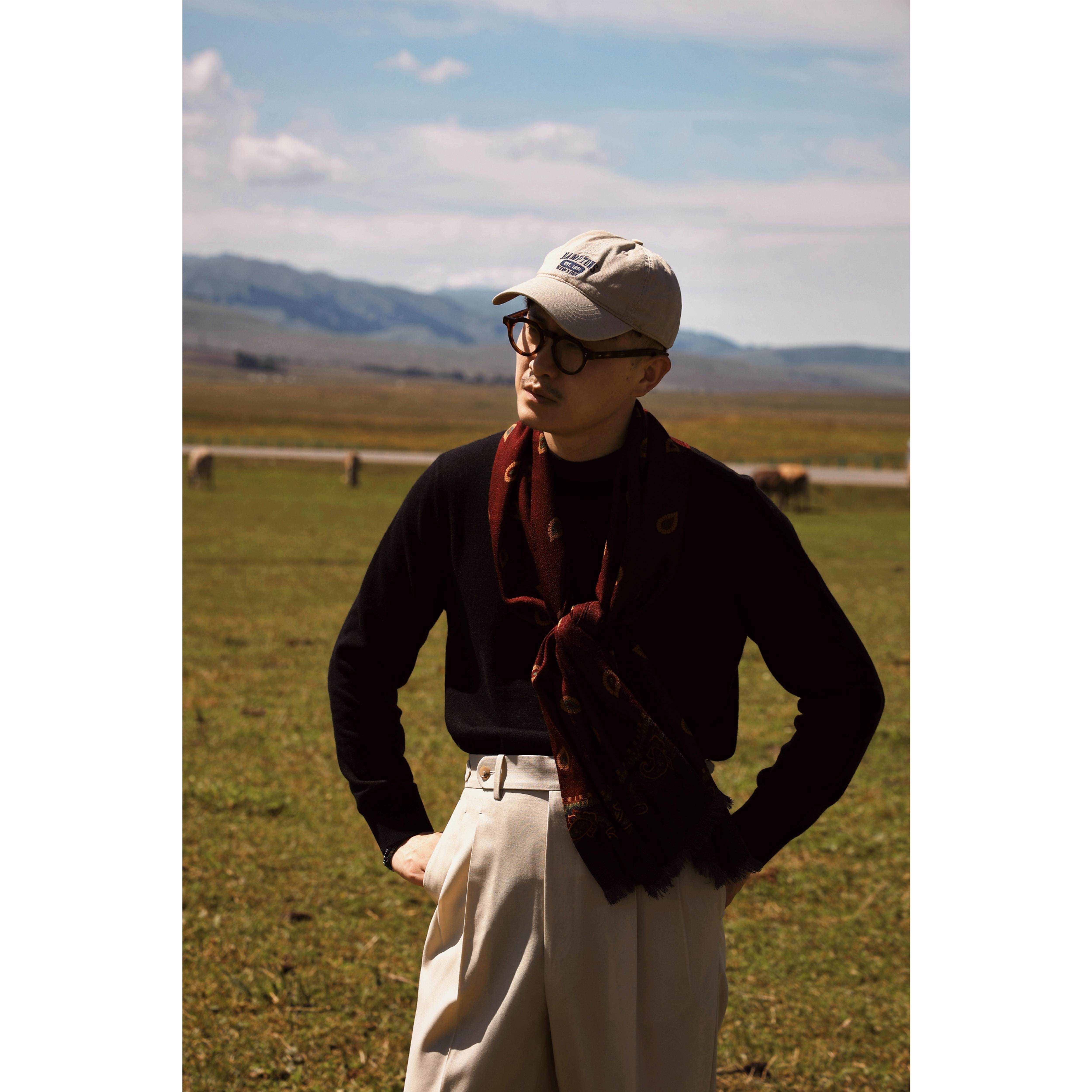 UGENTLE男装「 暗夜黑 」秋冬复古 羊毛针织衫  半高领可机洗毛衣,淘宝优惠券,粉丝福利购,淘宝优惠卷