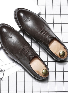 样板房衣柜衣帽间英伦男士商务皮鞋道具摆件鞋柜展厅陈列软装饰品