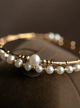 轻奢金色样板房衣帽间梳妆台首饰盒展示道具手链手镯衣柜抽屉饰品