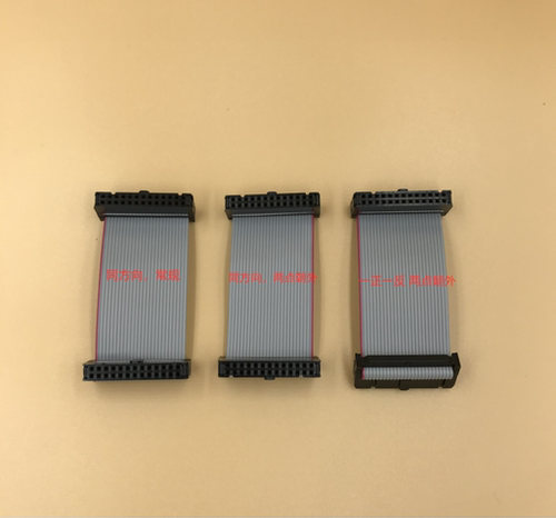 FC-34P双头线 34pin针JTAG连接线 2.54mm AVR下载线 IDC灰排线 - 图1