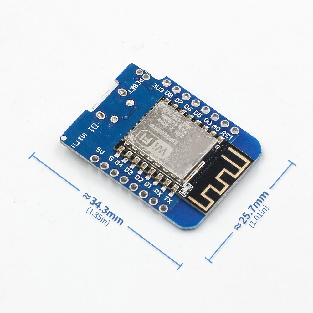 mini D1模块 迷你版NodeMcu Lua WIFI 基于ESP-12F ESP8266开发板 - 图0