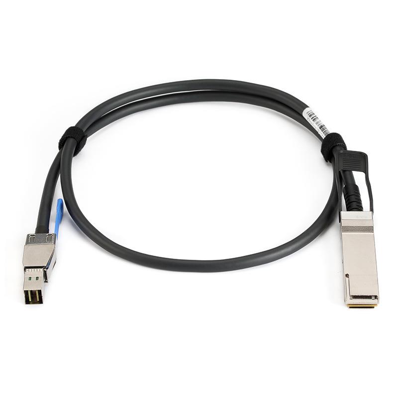 厂家供应适用思科华为H3C QSFP40G转SFF8644服务器1米高速电缆线 - 图1