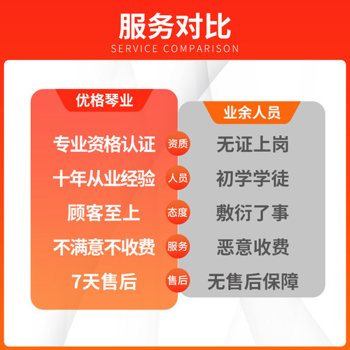 深圳钢琴调音 钢琴调律维修修理服务 调音师 钢琴调律师上门服务 - 图2