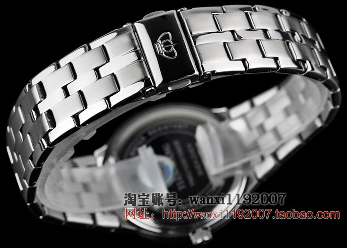 正品gs3626s / d钢带超薄情侣手表 顶级名表馆国产腕表