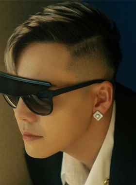 墨镜陈伟霆同款复古风太阳眼镜