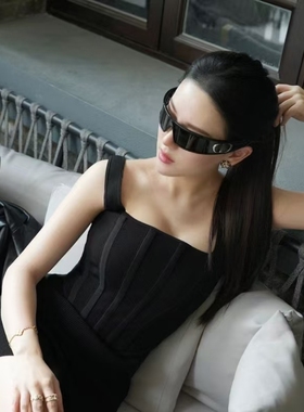 发箍眼镜高版本设计感小红书同款