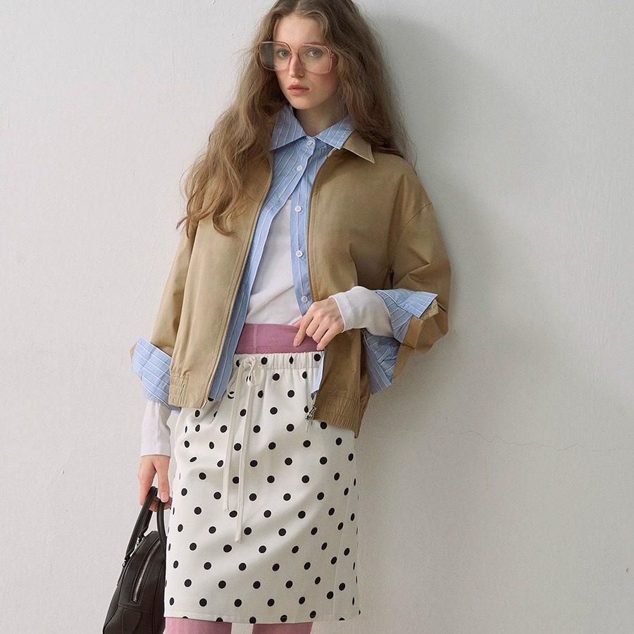 DeesseSicile美式老钱风假两件拼接衬衫通勤休闲百搭翻领外套上衣,淘宝优惠券,粉丝福利购,淘宝优惠卷