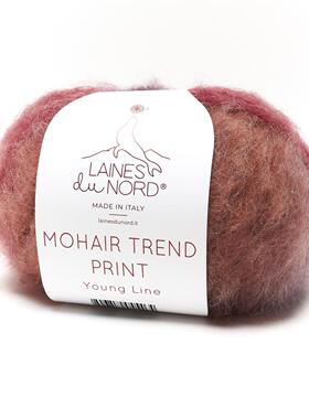 Mohair Trend Print意大利进口海狮超轻段染粗马海毛