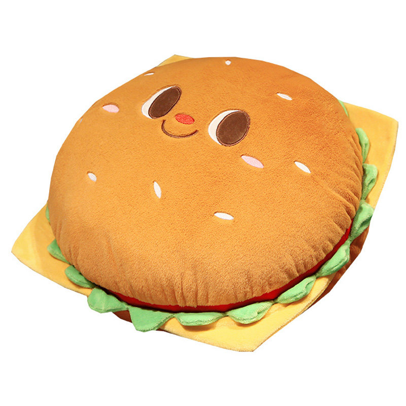 ins汉堡包吐司面包毛绒公仔玩偶吃货零食包睡觉抱枕男女生日礼物,淘宝优惠券,粉丝福利购,淘宝优惠卷