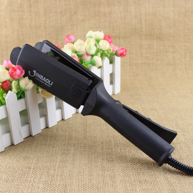 Hair salon temperature regulating negative ion hair straightening splint, barber shop special corn perm electric splint, air bangs hair straightener