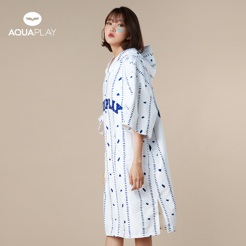 aquaplay潜水斗篷儿童成人亲子装冬季浴巾游泳浴袍防寒速干毛巾衣,淘宝优惠券,粉丝福利购,淘宝优惠卷