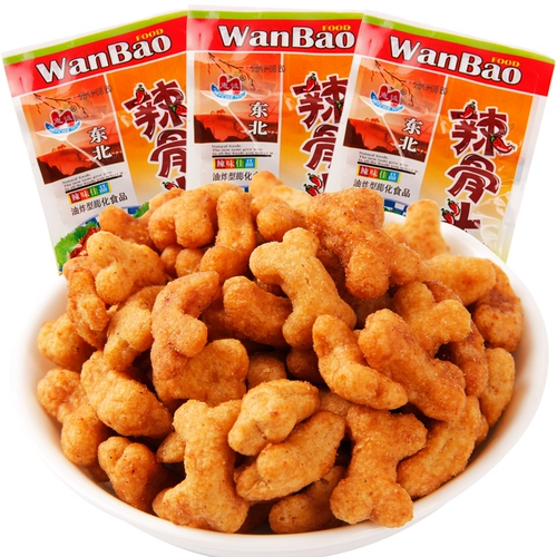 Северо -восточная пряная кость ностальгические закуски и закуски 60 мешков