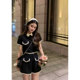 Летнее платье, приталенный корсет, мини-юбка, по фигуре, в стиле Шанель