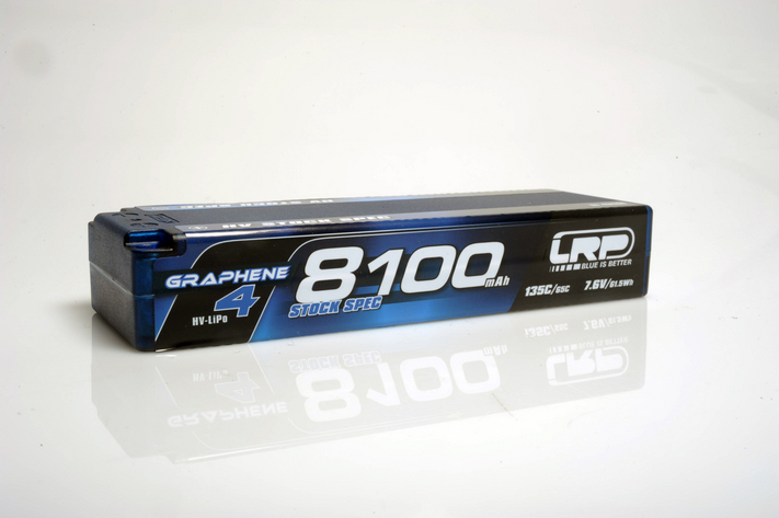 LRP HV GRAPHENE-4 STOCK SPEC LIPO高压竞赛长电 7.6V 135C - 图1