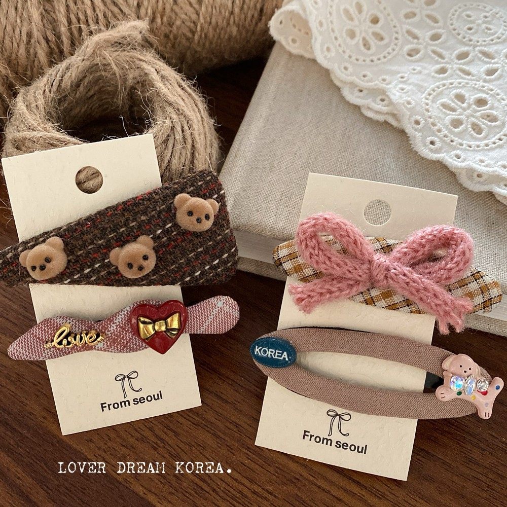 韩国东大门新款亮金蝴蝶结发夹鸭嘴夹新年优雅红色发卡ins侧边夹,淘宝优惠券,粉丝福利购,淘宝优惠卷