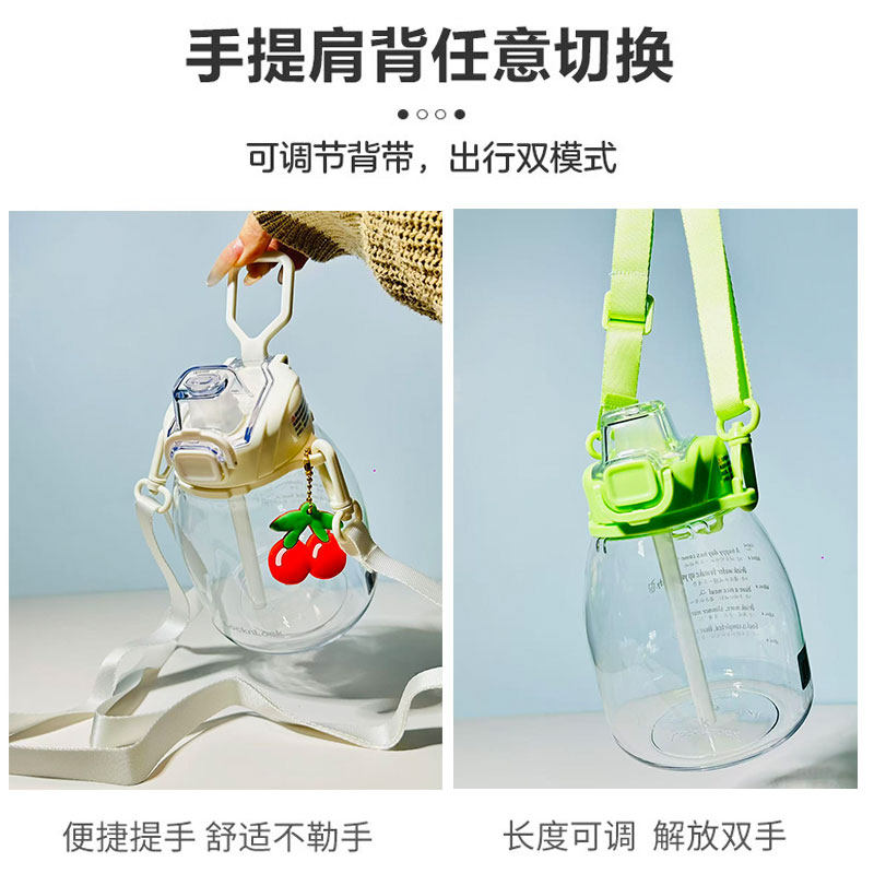 乐扣乐扣大肚杯吸管水杯学生便携塑料运动水壶夏天女生外带杯子,淘宝优惠券,粉丝福利购,淘宝优惠卷