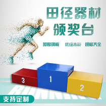 Steel Woody Competition Podium Podium Podium Awards Table Round Track And Field Equipment Special Size Customizable