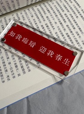 知我晦暗 迎我春生 治愈系文案 贴饰文化墙贴 冰箱贴 装饰