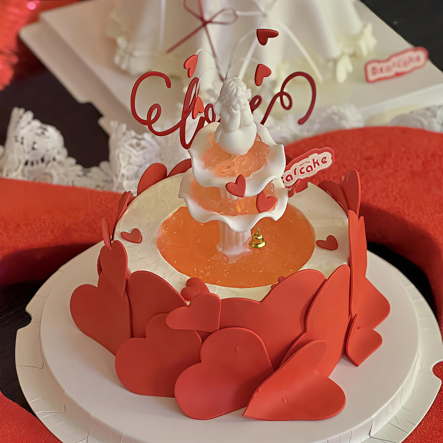 2.14情人节网红烘焙蛋糕装饰插件亚克力love爱心告白插牌爱心切模,淘宝优惠券,粉丝福利购,淘宝优惠卷