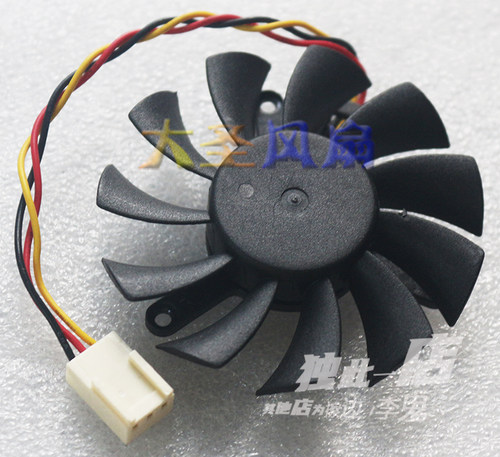 T&T 6010M12C NF1 12V 0.20A 孔距39mm 直径56mm CPU散热风扇 - 图2