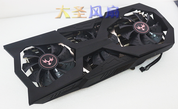 七彩虹iGame GTX 1060 Vulcan X OC 5铜管4线温控显卡散热器-图0