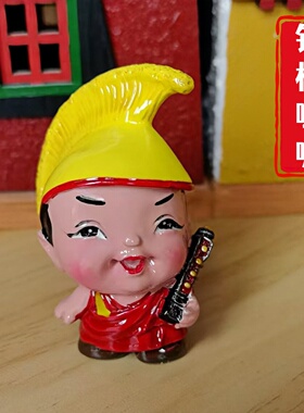 藏族工艺品车载树脂树脂喇嘛摆件