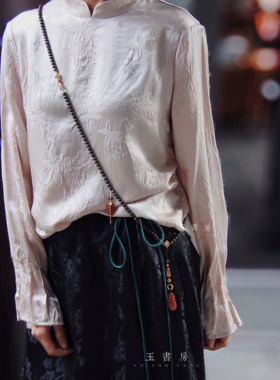 合集｜沉香斜跨链 新中式国风和田玉水晶设计身体链长项链