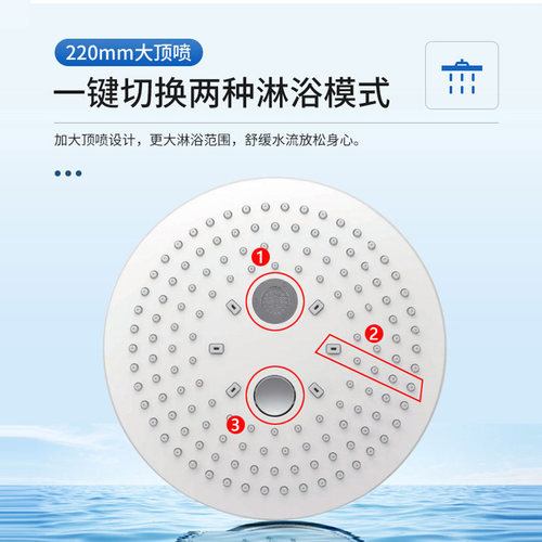 TOTO恒温式壁挂淋浴TBW01401B/01404/01402/01407多模式花洒(05-L - 图1