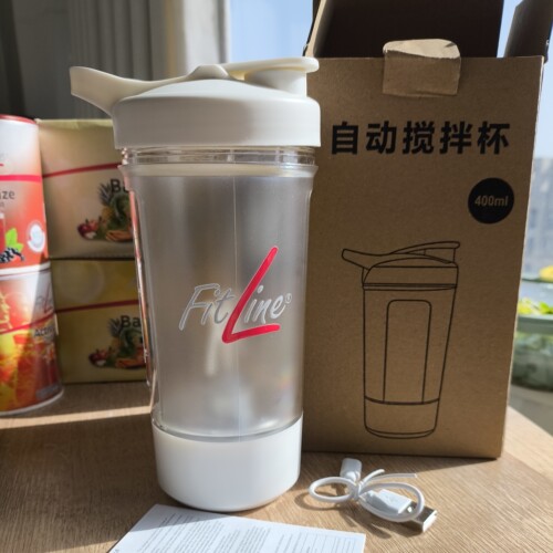德国PM营养素定制自动搅拌杯子充电款FitLine标志400ml高颜值 - 图3