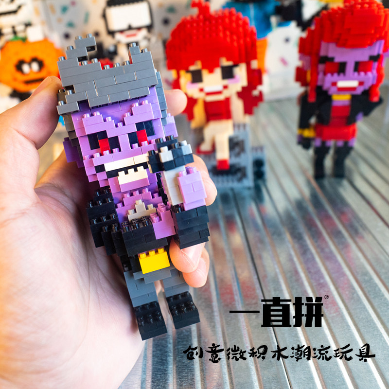 一直拼scblock微积木FNF周边周五夜放克黑色星期五拼插儿童拼图,淘宝优惠券,粉丝福利购,淘宝优惠卷