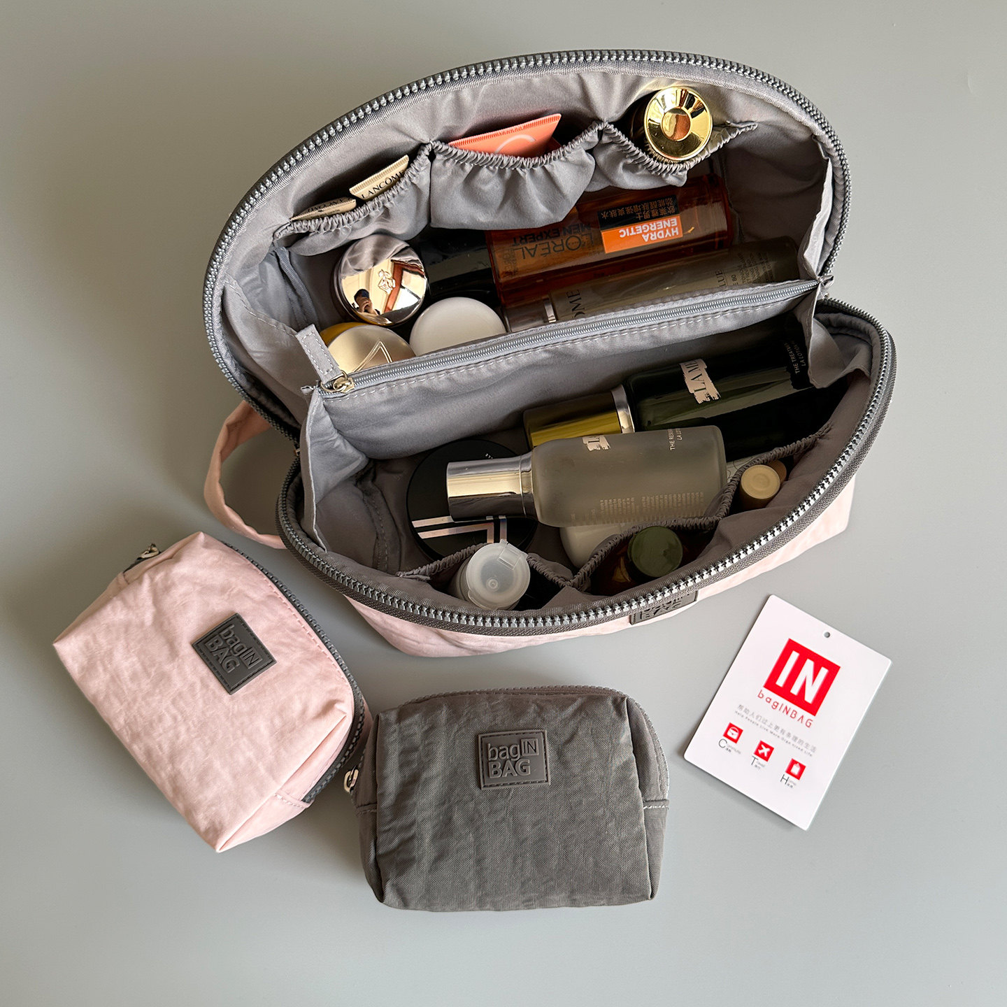 超牛掰水洗尼龙大号内衣收纳袋 便携手提出差旅行洗漱包 化妆包,淘宝优惠券,粉丝福利购,淘宝优惠卷