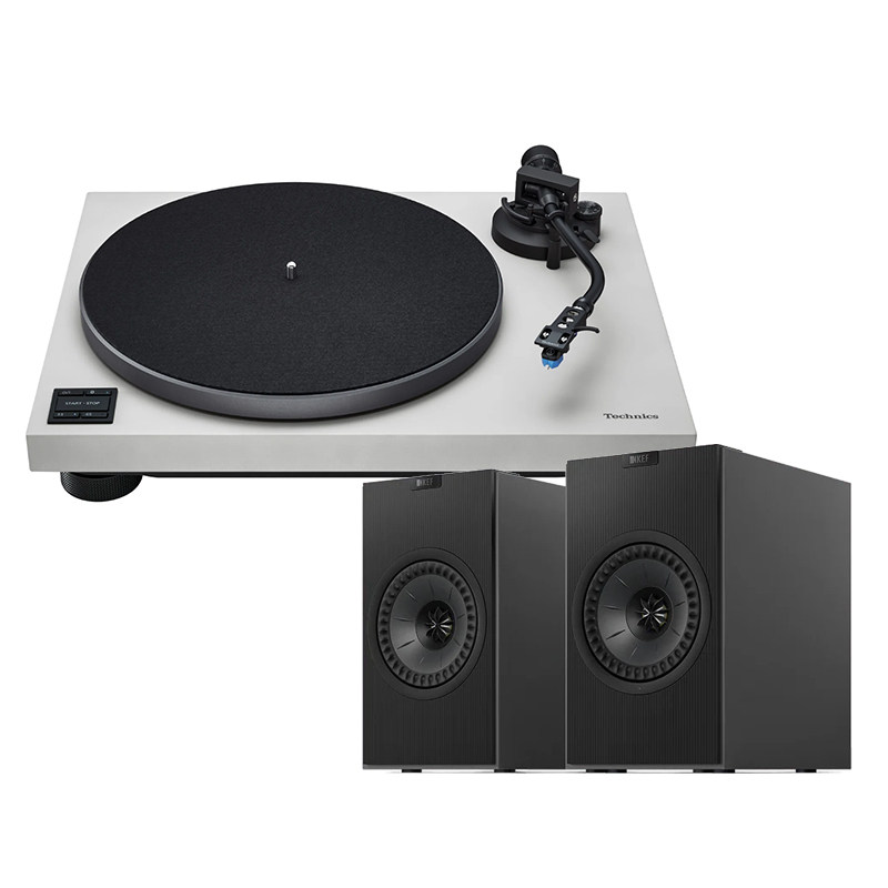 Technics松下C40黑胶唱机+KEF CodaW有源音箱 家庭影音蓝牙流媒体,淘宝优惠券,粉丝福利购,淘宝优惠卷