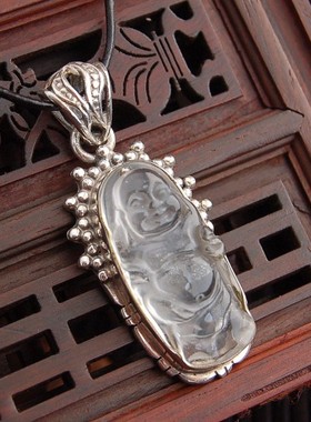 纯银复古百搭吊坠