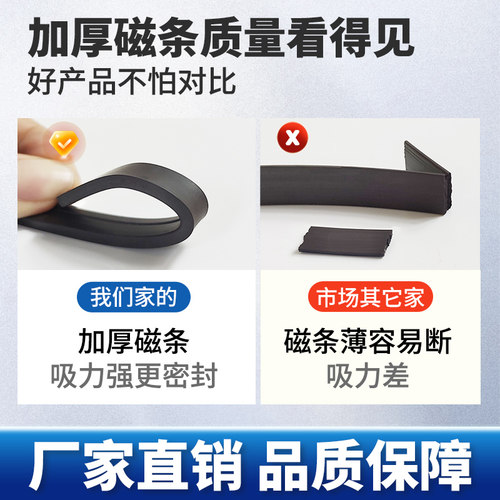 海尔冰箱门密封条门胶条通用门封条磁条冰柜密封圈磁吸条原厂配件 - 图2