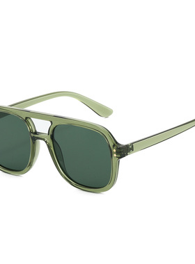 新款米钉眼镜双桥梁时尚太阳镜