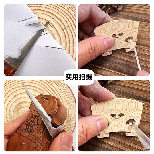 Hand Carved Wood Detail Knife Restoration Repair Knife