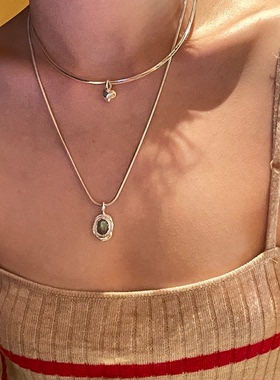 petitquatre银镶嵌男女手工饰品