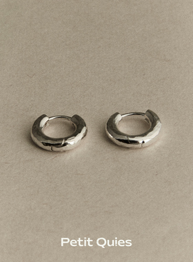 PetitQuies手工制925银耳环