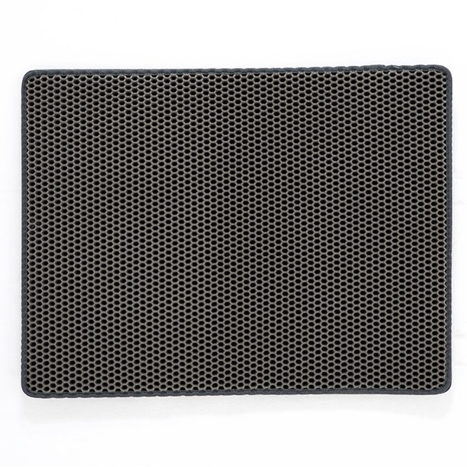 加厚双层可拆卸猫砂垫防带出厕所蹭脚控砂板猫蹭脚垫子 送逗猫棒 - 图3