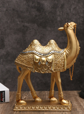 精美骆驼动物中东风格树脂工艺品家居摆件优选
