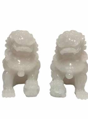 树脂狮子办公室家居工艺品摆件